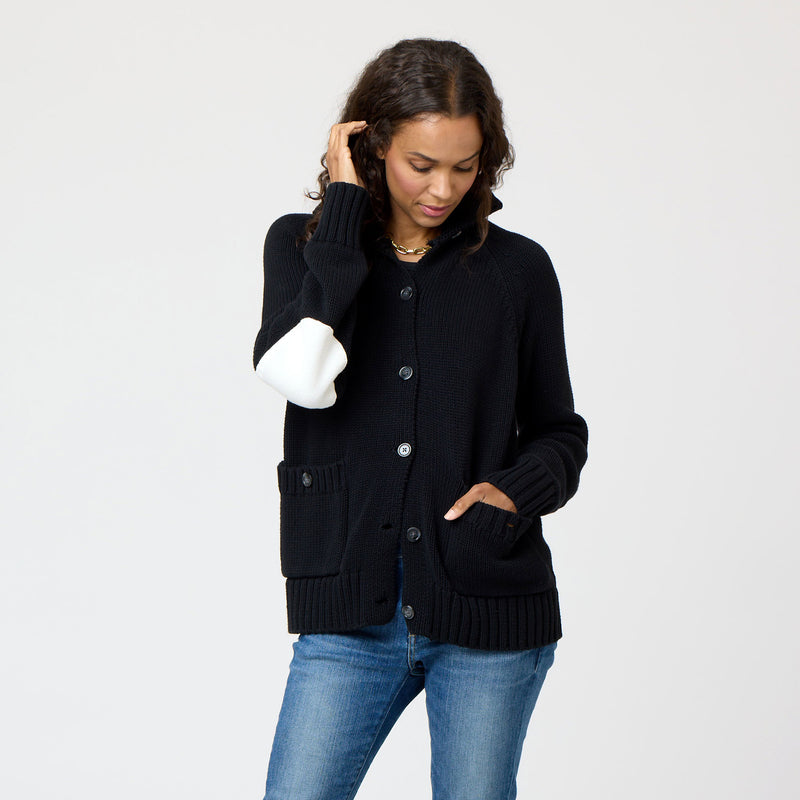 Joy New Love Cardigan - Black