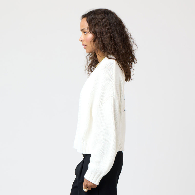 Sienna Life Is Beautiful Cardigan - White