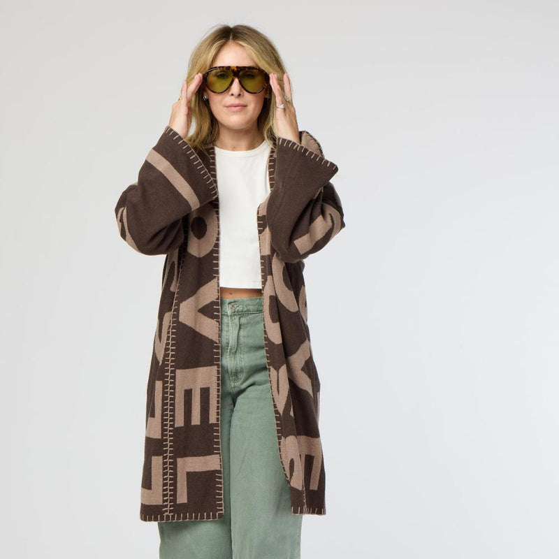 Blankie Love Lesson Cardigan - Coco