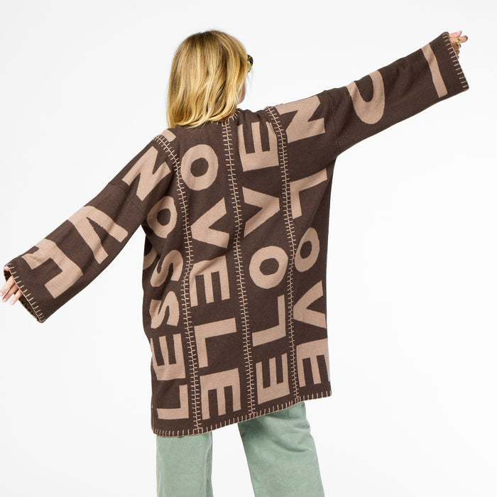 Blankie Love Lesson Cardigan - Coco