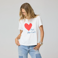 Suke Fool For Love Tee - White