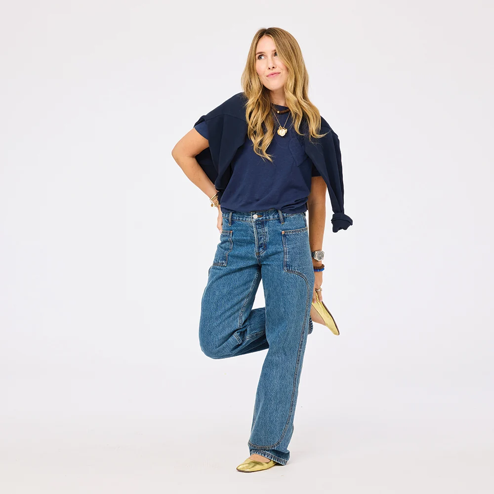 Slub Tee - Indigo Blue