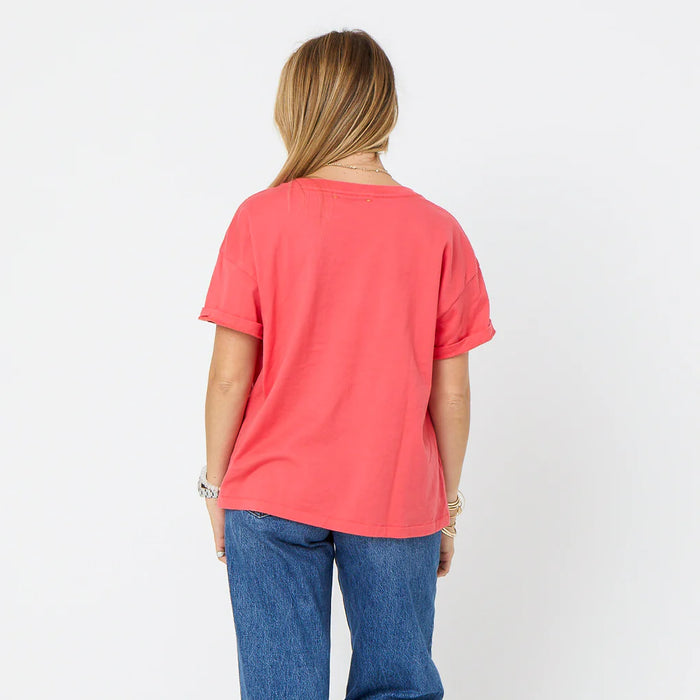 Tommy Say Love Tee - Red
