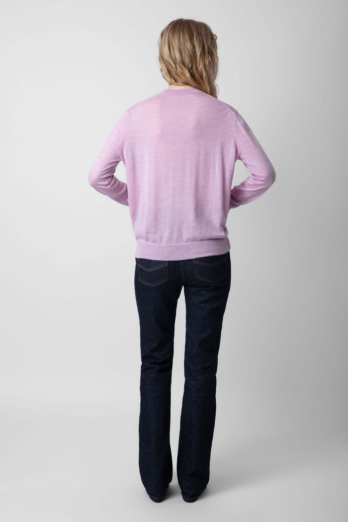 Life We Wings Sweater - Soft Pink