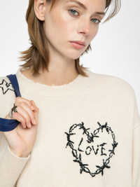 Markuz Cashmere Sweater - Ecru