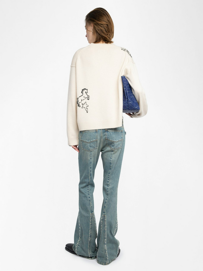 Markuz Cashmere Sweater - Ecru