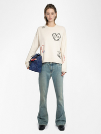 Markuz Cashmere Sweater - Ecru