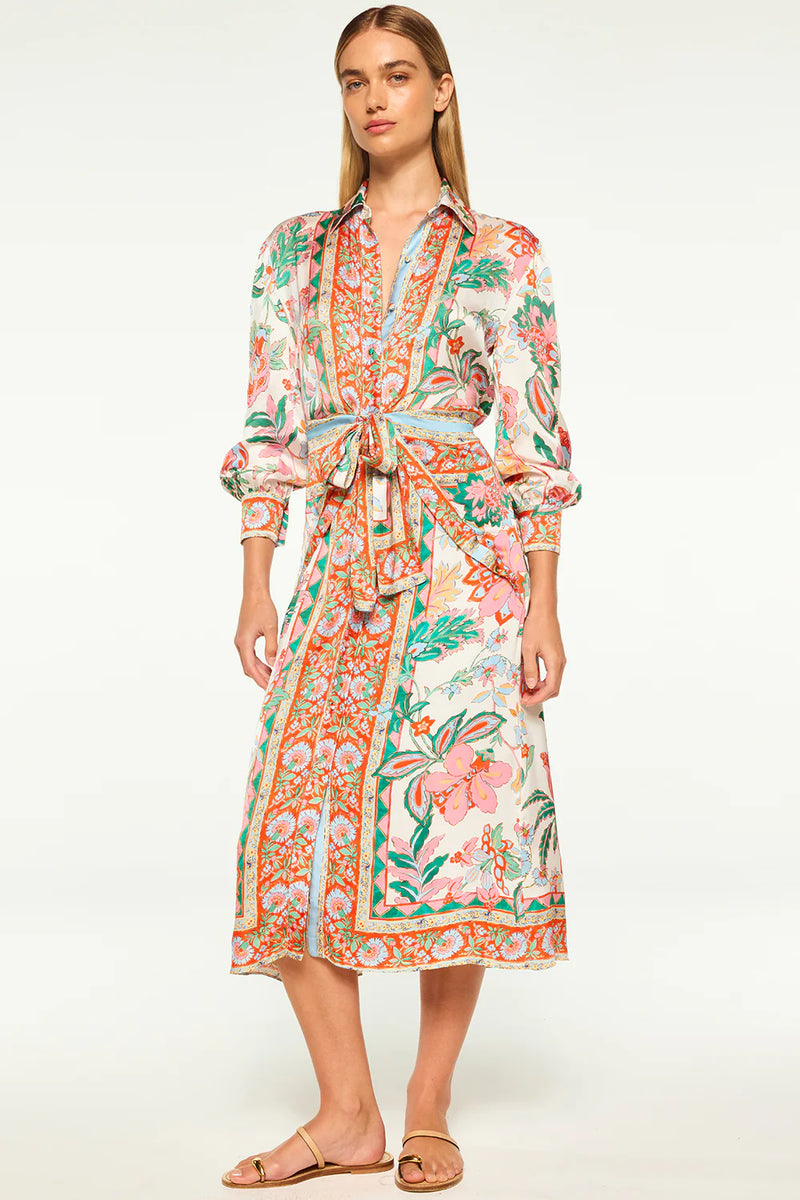 Kasbah Dress - Casablanca Border