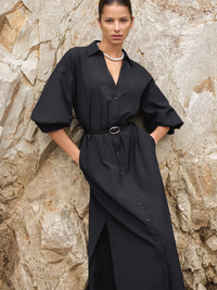Kate Maxi Dress - Black Onyx