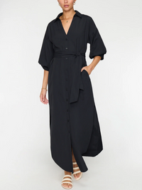 Kate Maxi Dress - Black Onyx