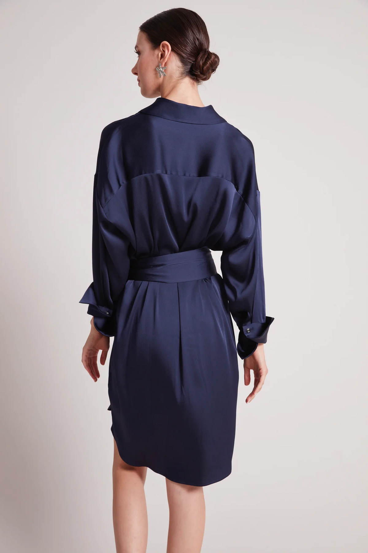 Kyoko Pullover Dress - Navy