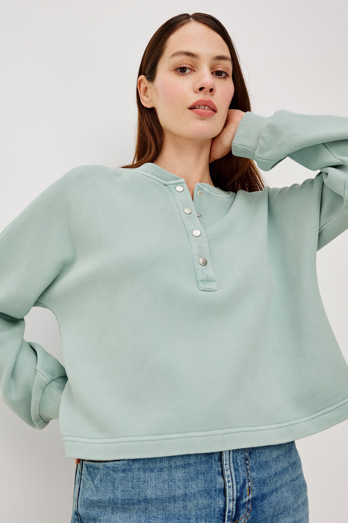 Leonie Sweatshirt - Arctic Blue