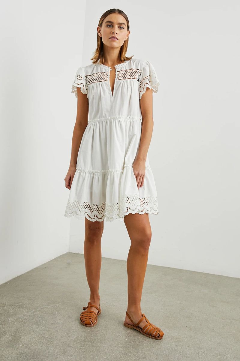 Lettie Dress - White