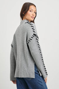 Liam Sweater - Heather Grey