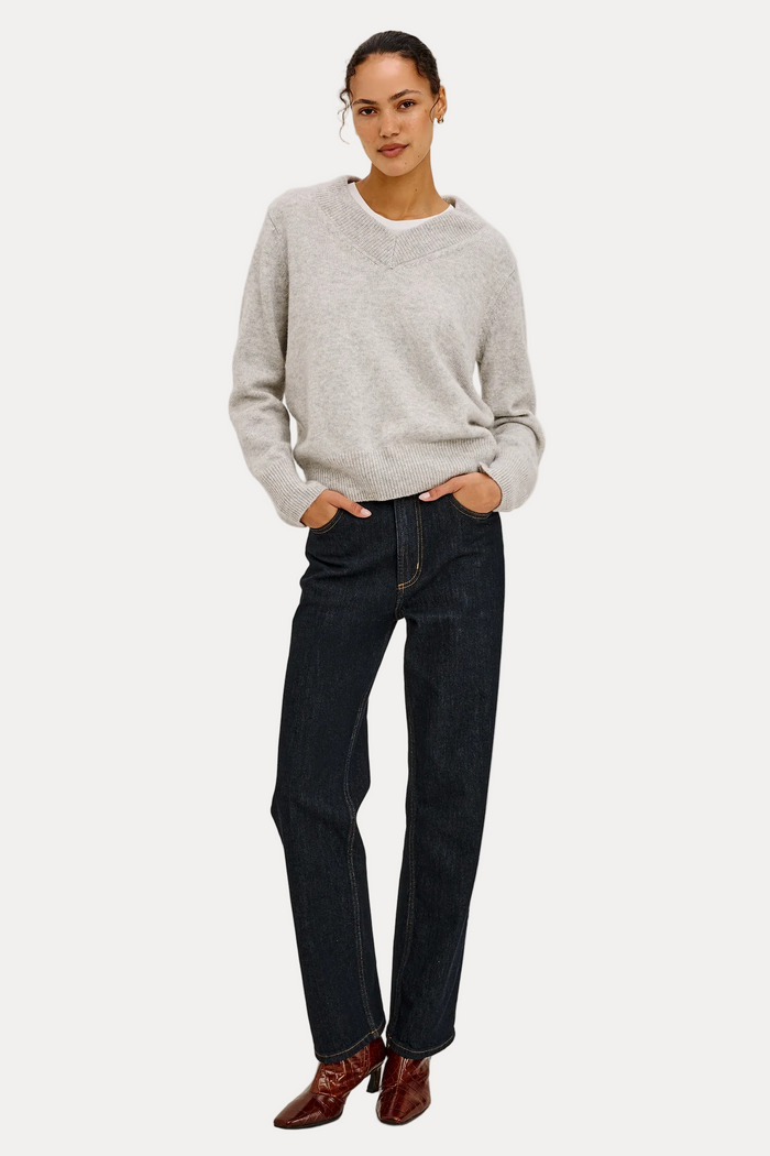 Lidya Sweater - Heather Grey