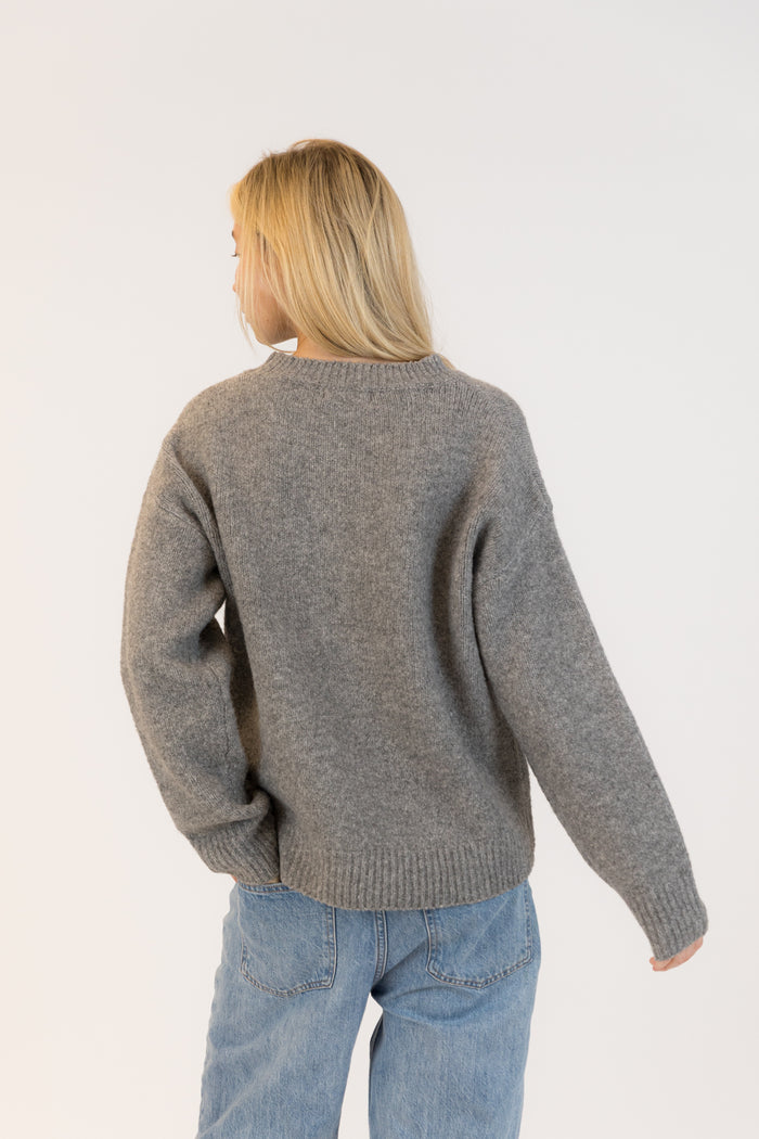 Lou Crewneck - Dark Grey