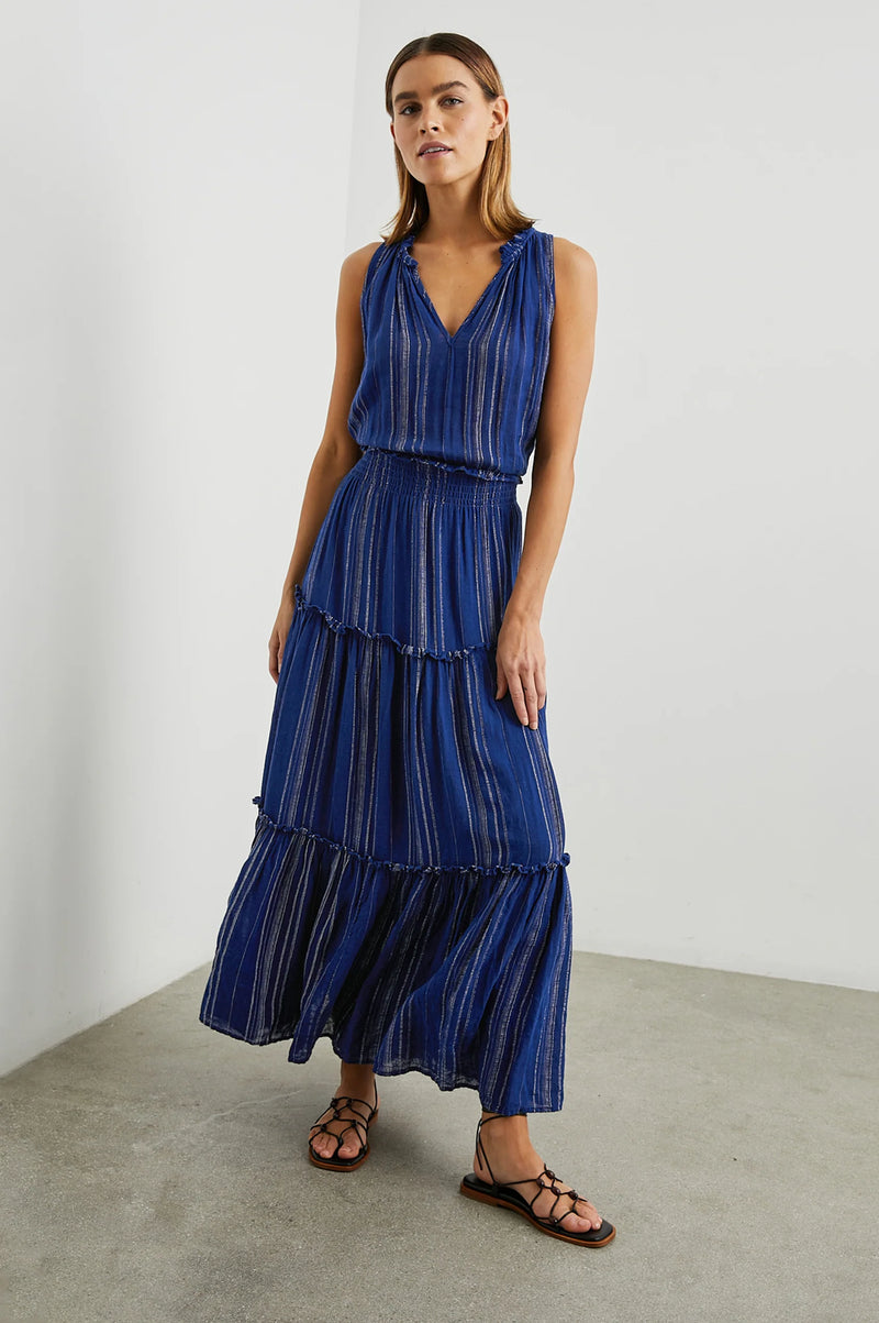 Loulou Dress - Noja Stripe