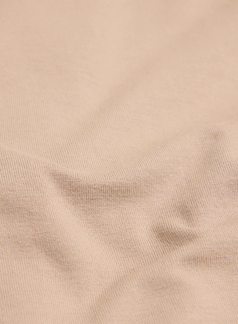 Soft Touch 3/4 Sleeve Semi Relaxed Shirt - Desert