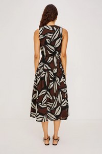 Maeve Dress - Cocoa Floral
