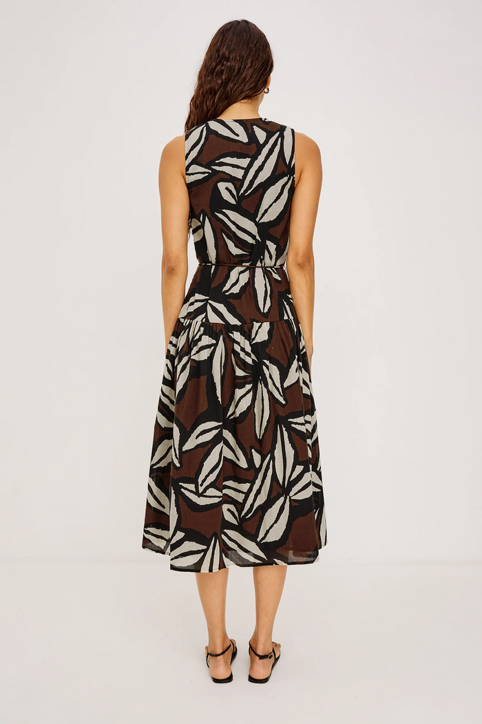 Maeve Dress - Cocoa Floral
