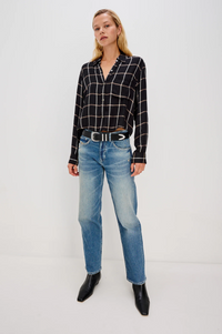 Malin Shirt - Onyx Sand Birch