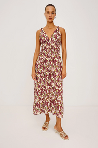 Marciana Dress - Cardinal Floral