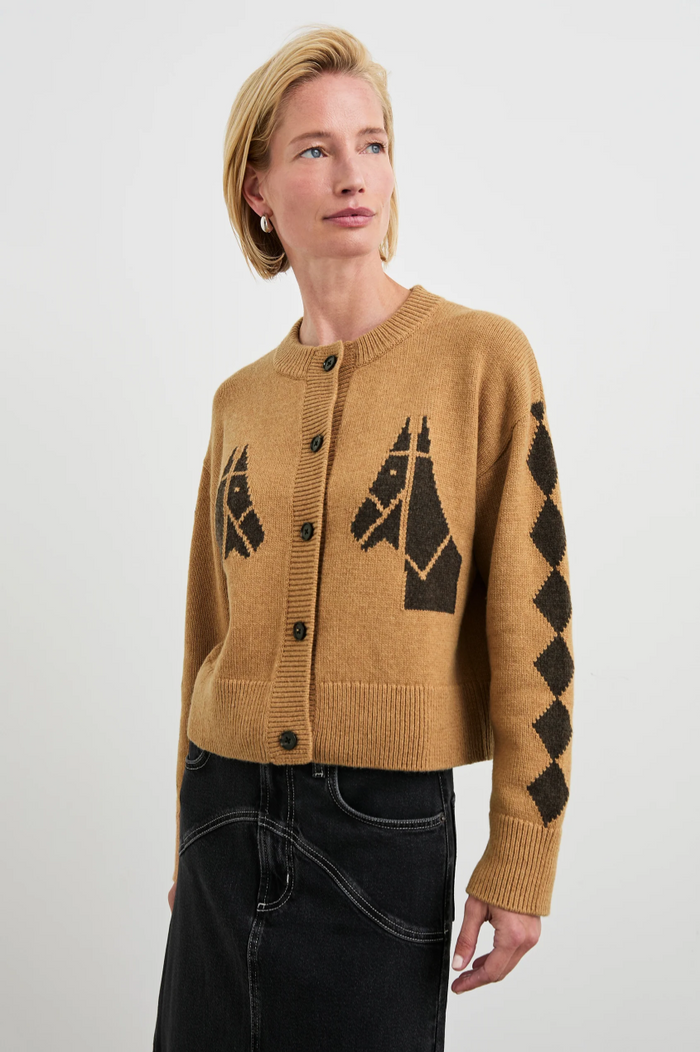 Mavie Cardigan - Camel Stables