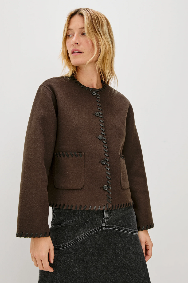 Melanie Jacket - Dark Brown