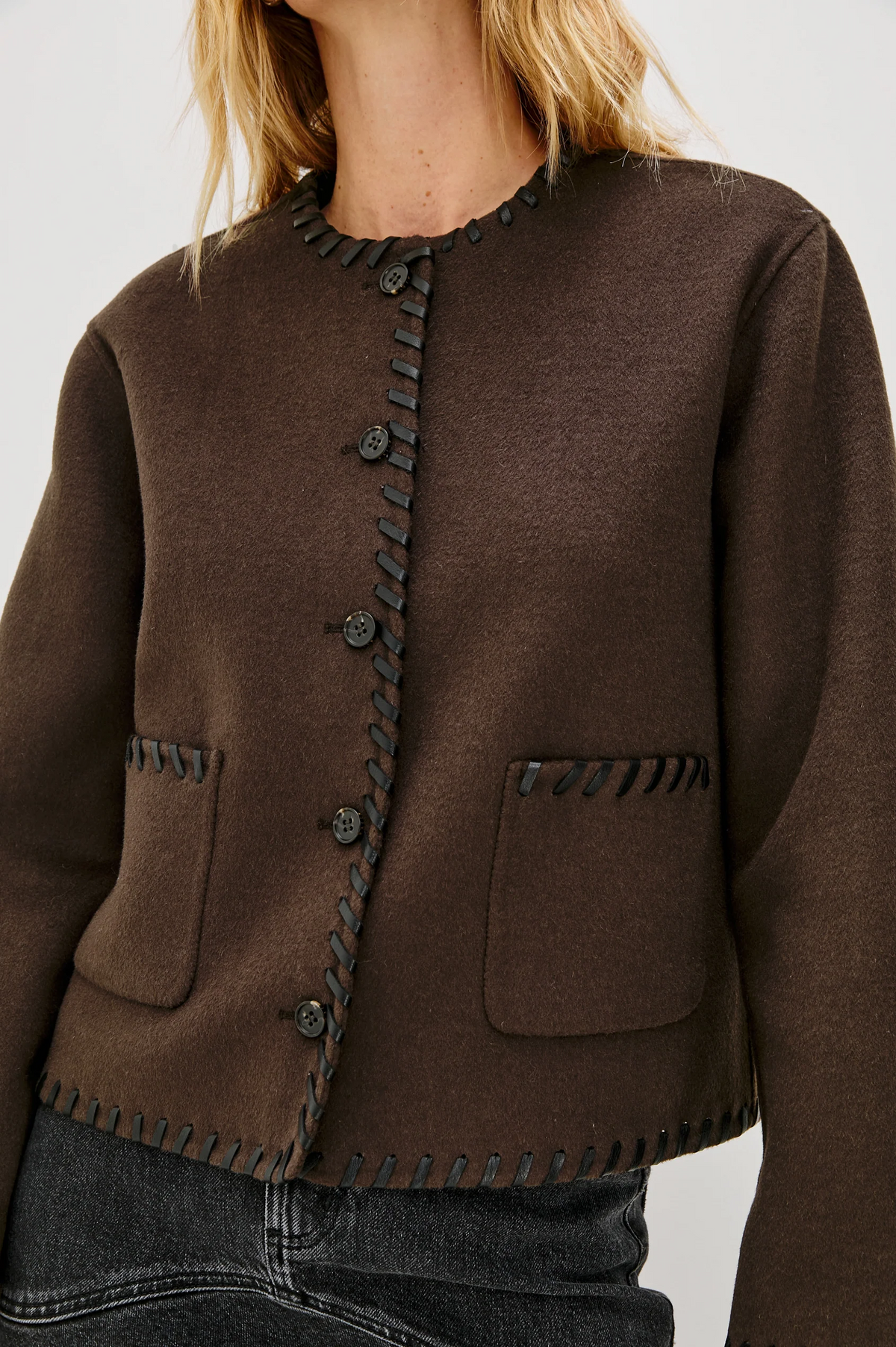 Melanie Jacket - Dark Brown