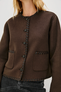 Melanie Jacket - Dark Brown