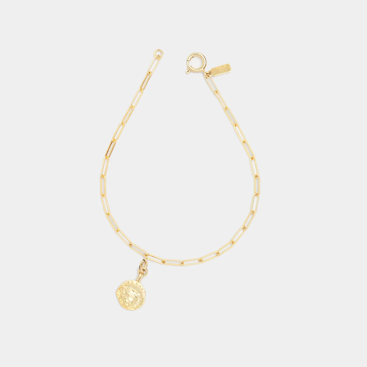 Medusa Charm Cairo Bracelet - 14K Gold