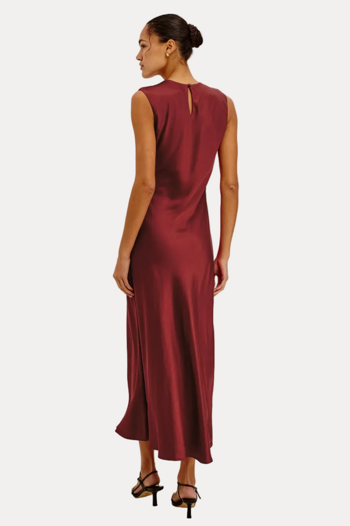Mira Dress - Crimson