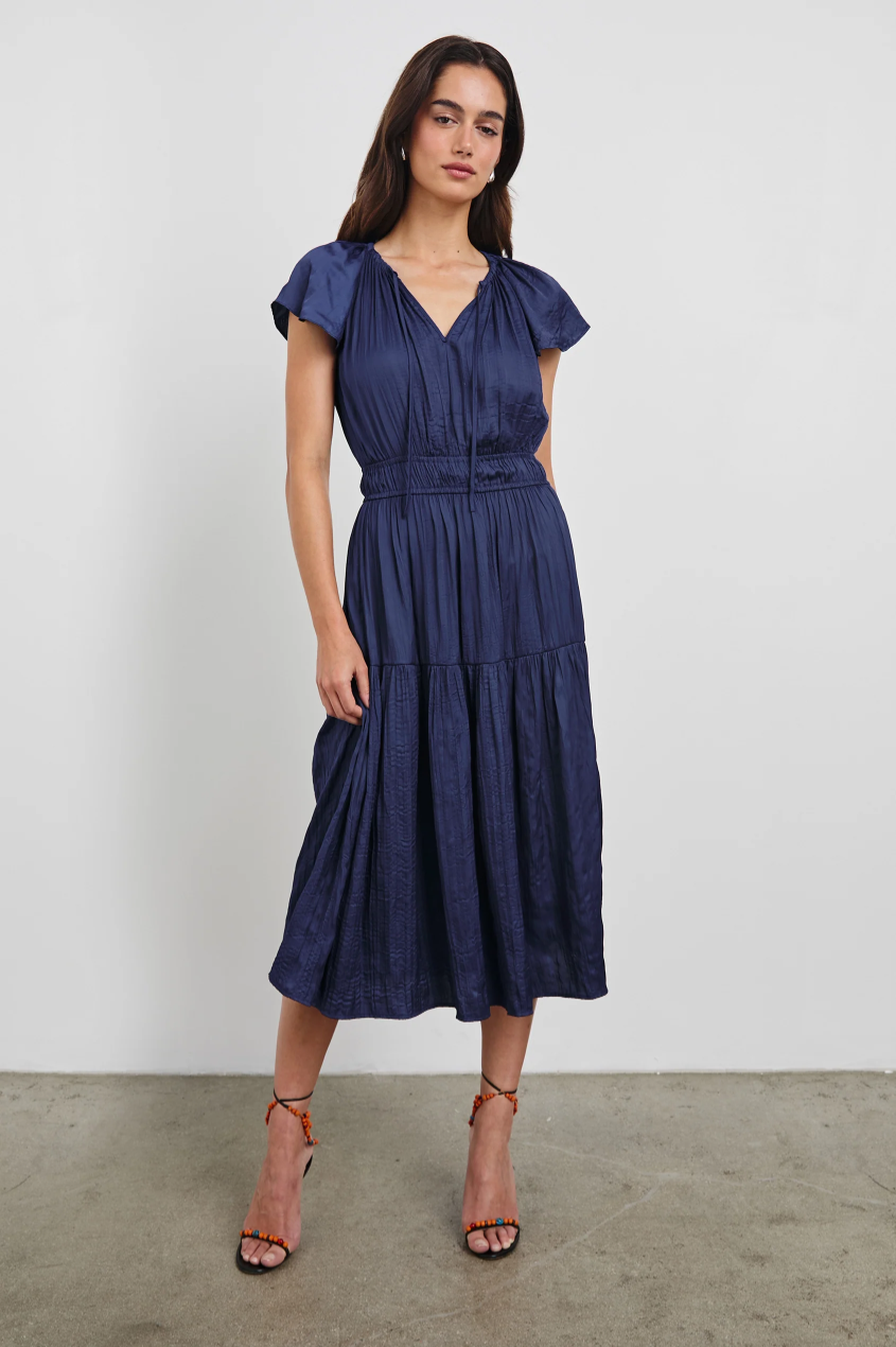 Mirielle Dress- Admiral Blue
