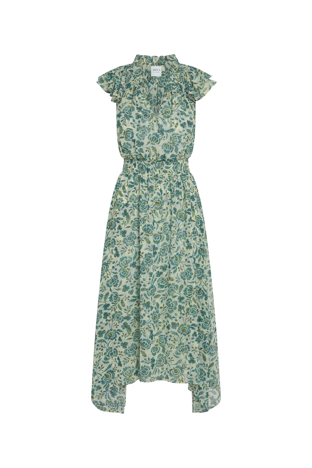 Mariposa Dress - Azure Flora