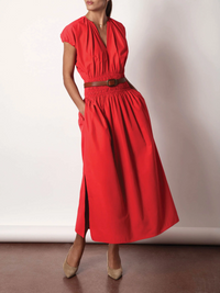 Mina Dress - Poppy