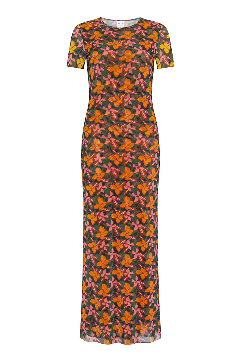Vanessa Dress - Plumeria Mix