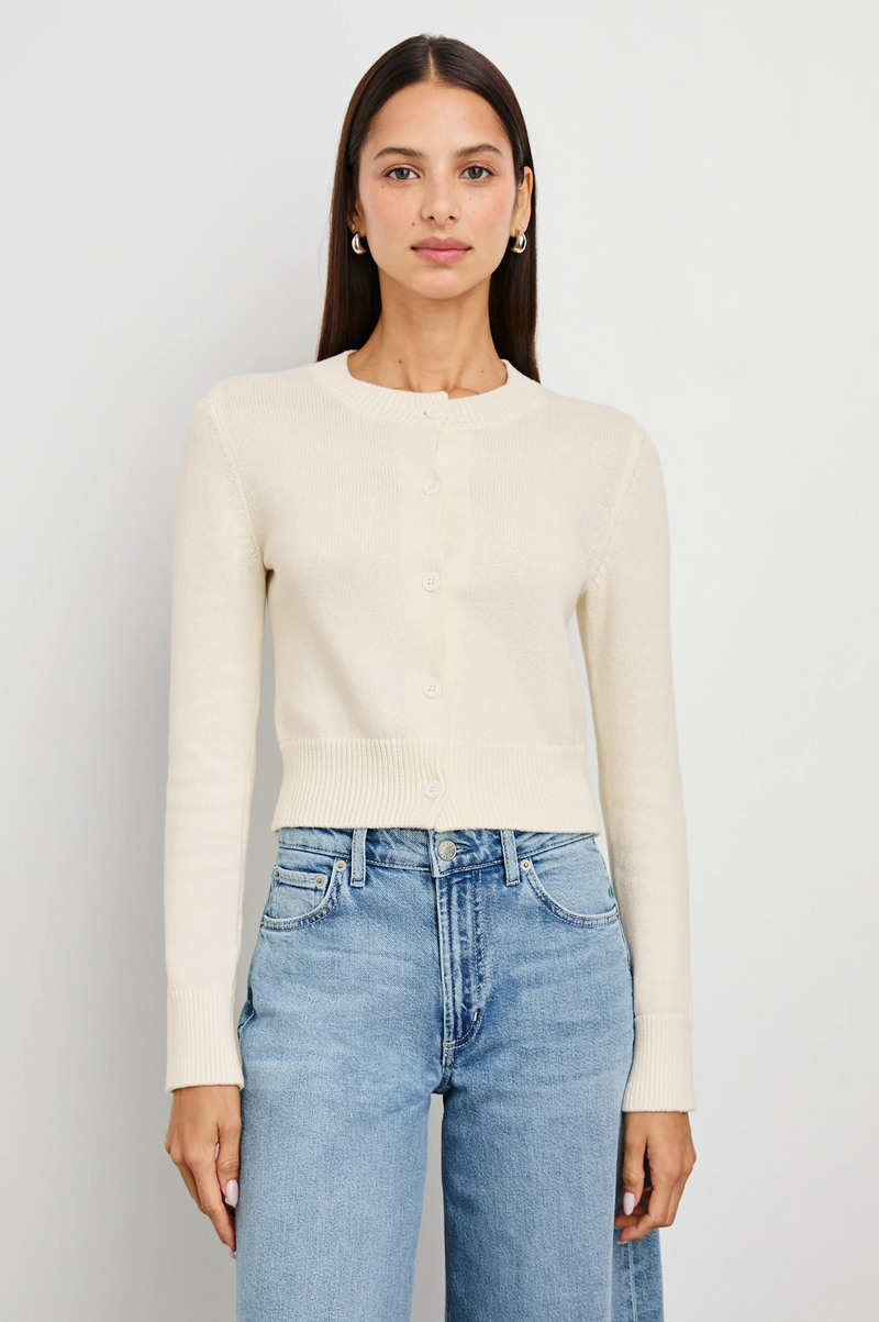 Norah Cardigan - Ivory