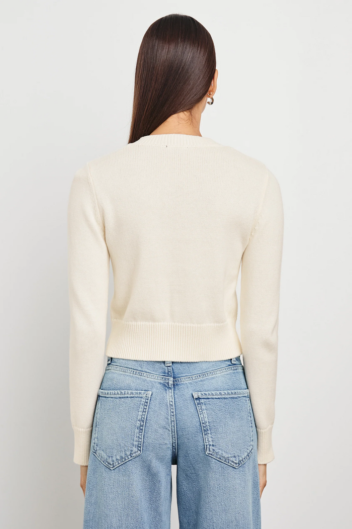 Norah Cardigan - Ivory