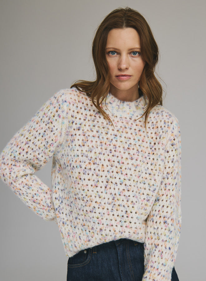 Mesh Stitch Confetti Crew - Sprinkles