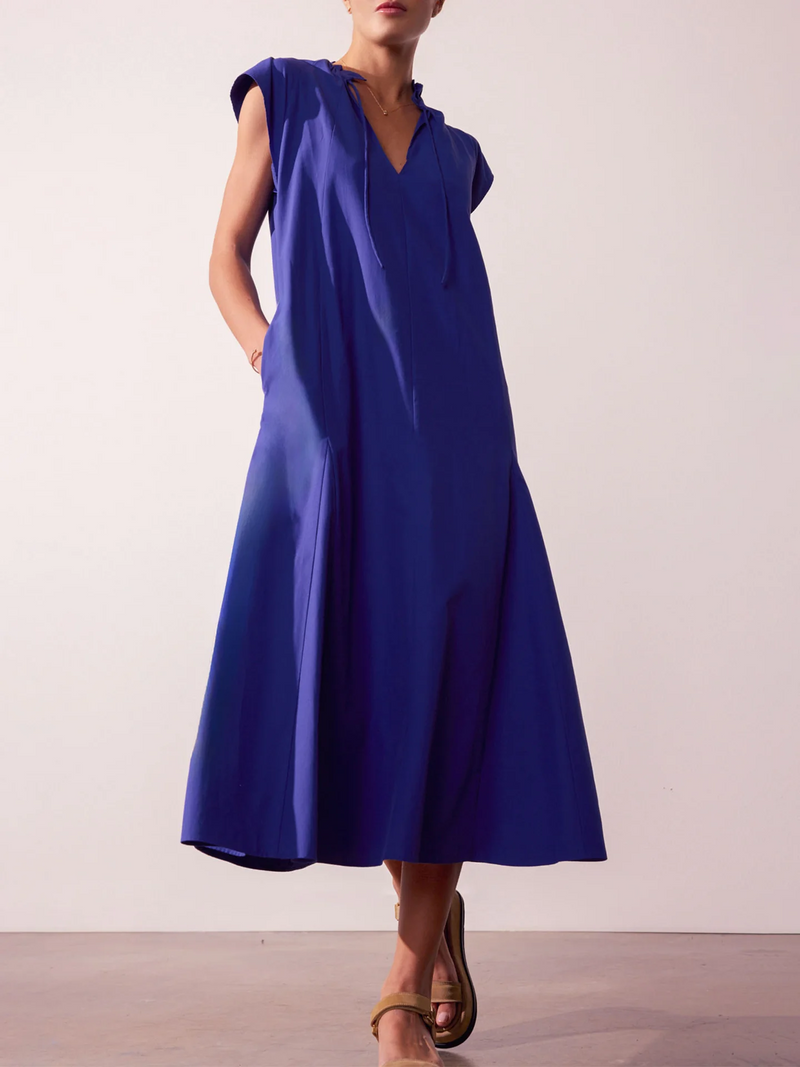 Newport Midi Dress - Cobalt