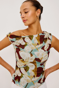 Orelia Top - Plumeria