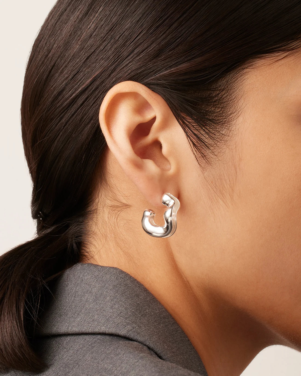 Ola Hoops - Silver