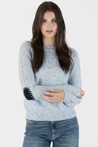 Philippa Sweater - Blue Fleck