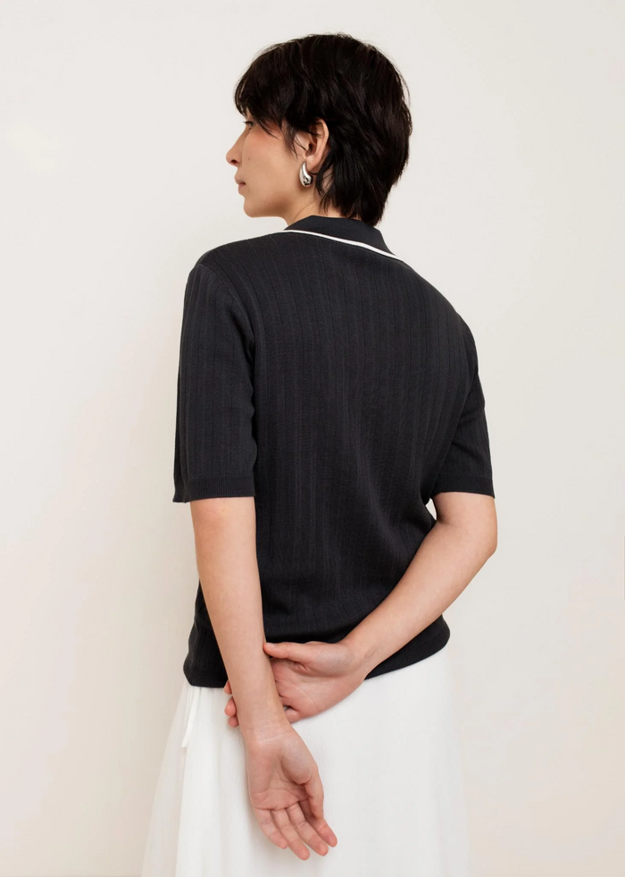 Marcia Polo Shirt - Midnight Blue