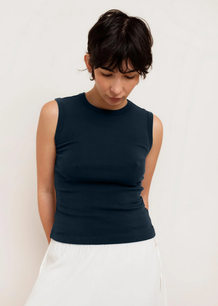 Lydia Tank - Midnight Blue