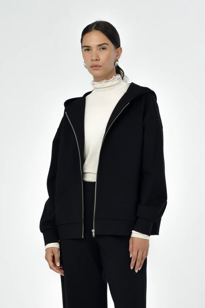 Daphne Hood Jacket - Black