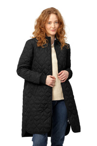 Quilt Coat - Black