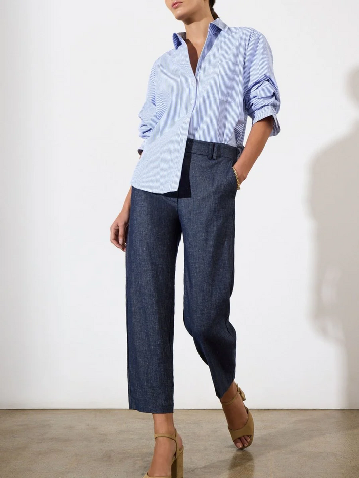 Pia Shirt - Blue Stripe