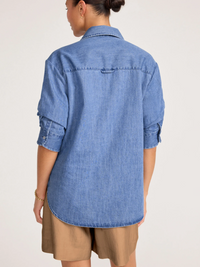 Pia Denim Shirt - Atlantic Wash