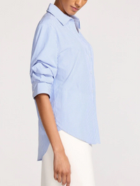 Pia Shirt - Blue Stripe